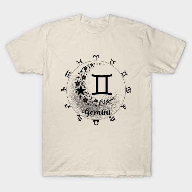 esoteric zodiac signs T-Shirt by Night Fairy